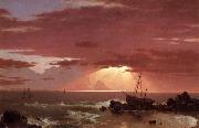 Frederic Edwin Church The Wreck painting